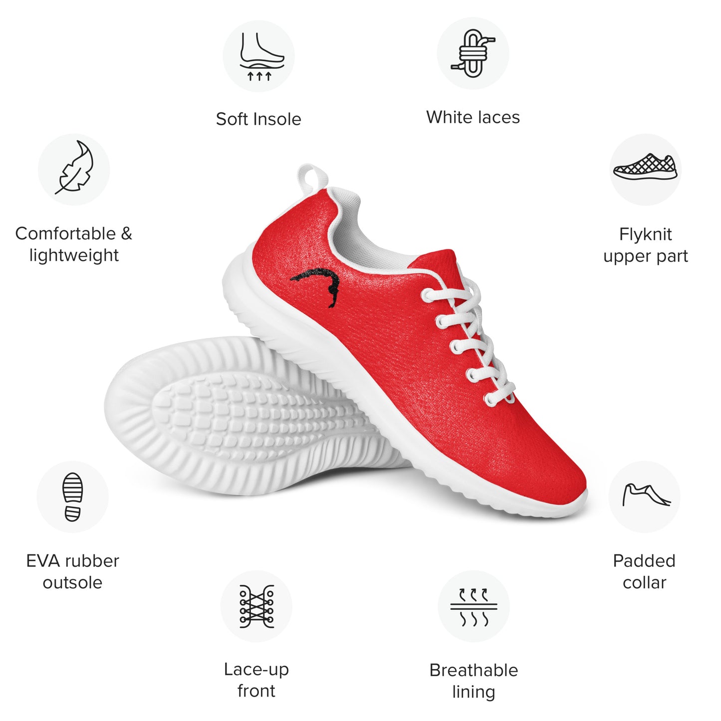 Red Cheer Shoes (Men's Sizes)