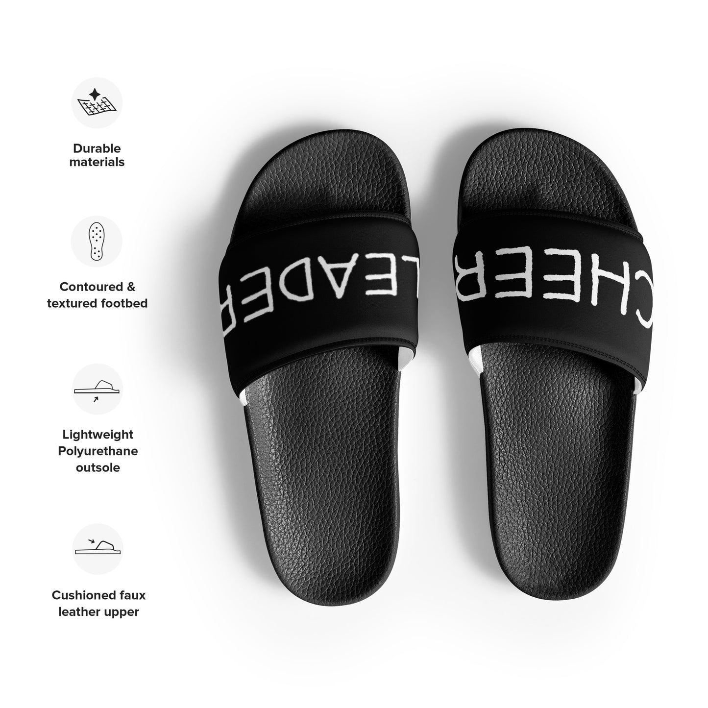 Cheerleader Slides (Men's Sizes)