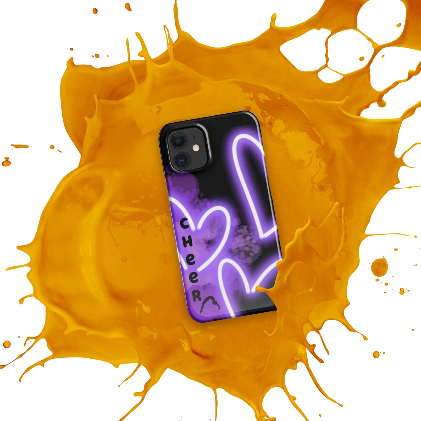 Purple Cheer iPhone® Case