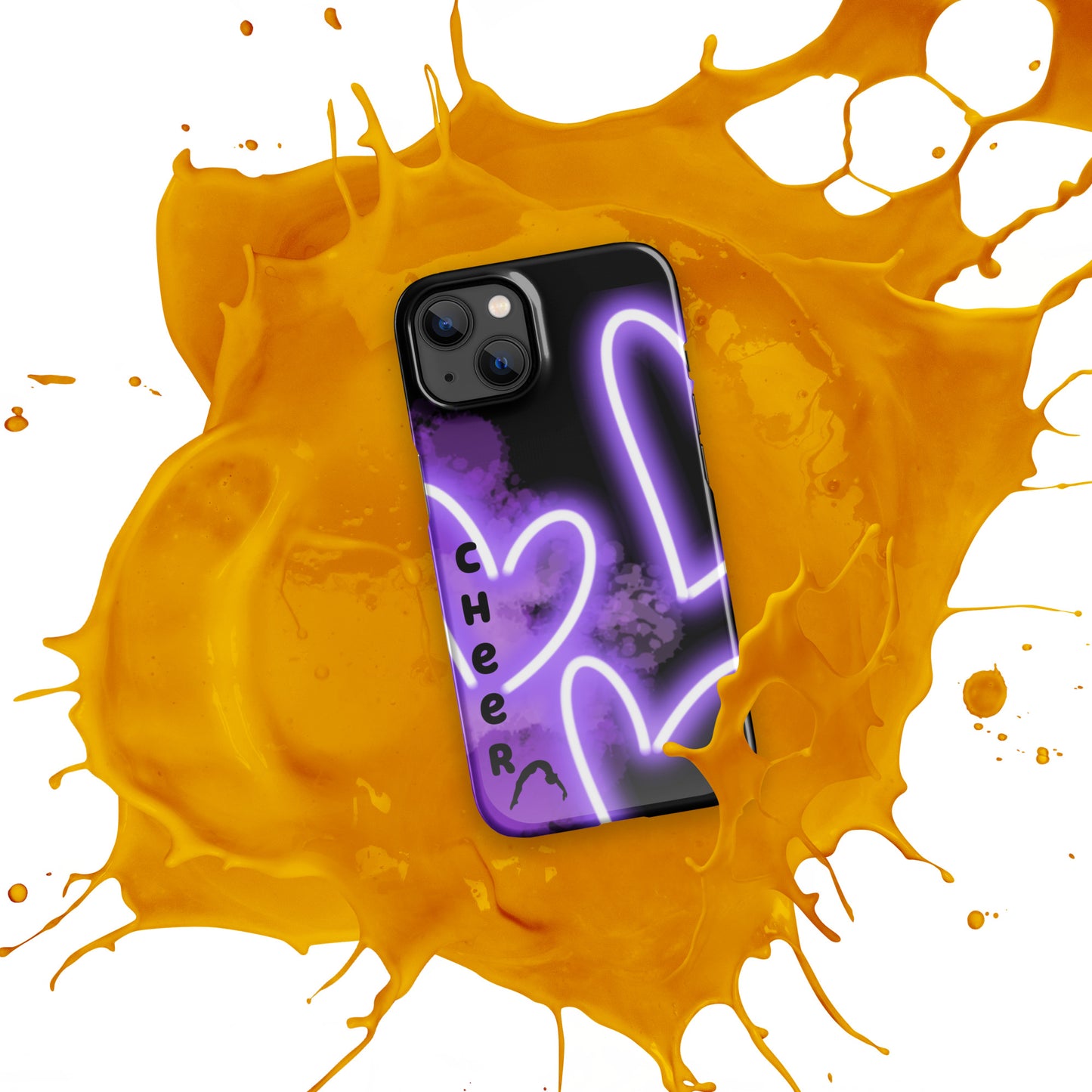 Purple Cheer iPhone® Case