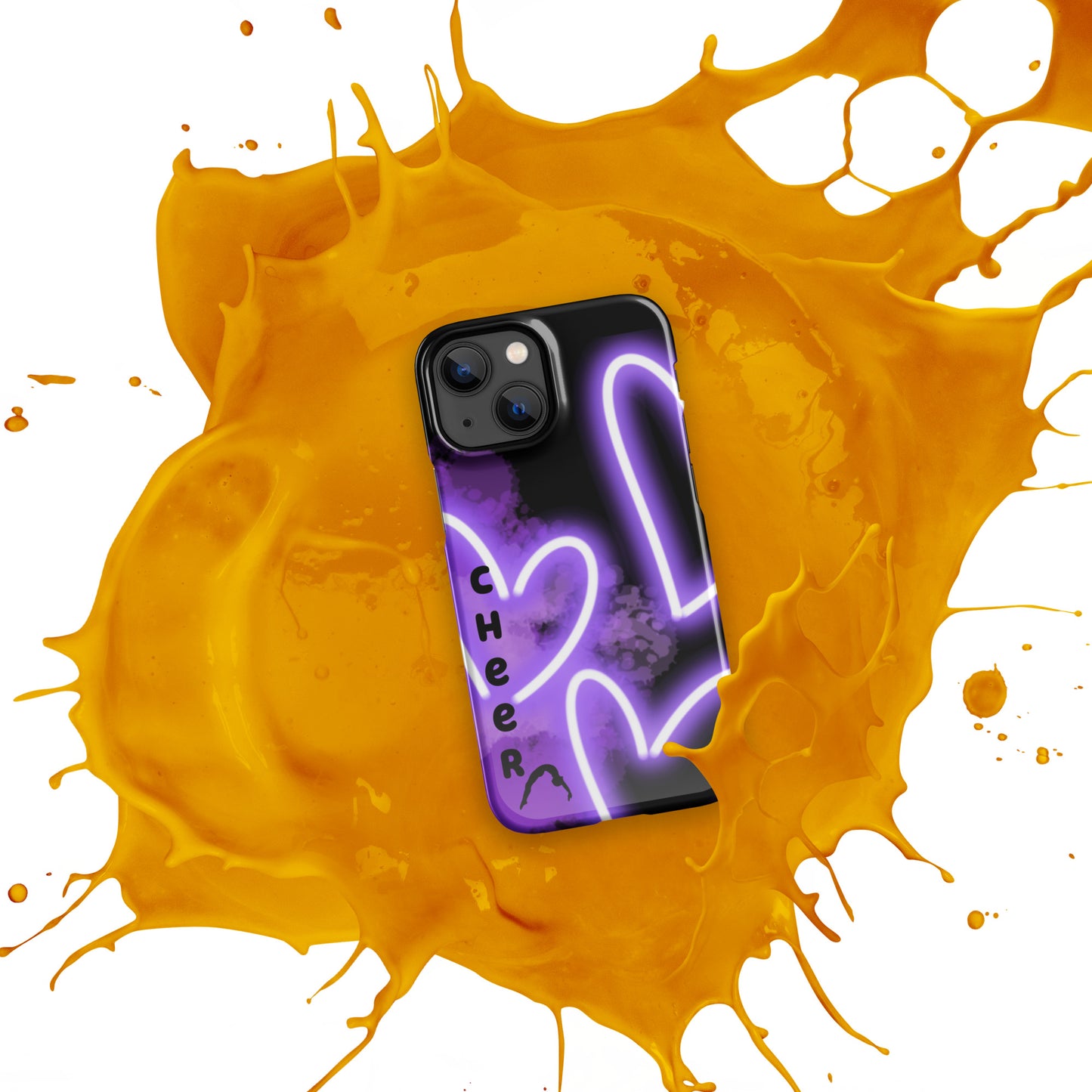 Purple Cheer iPhone® Case