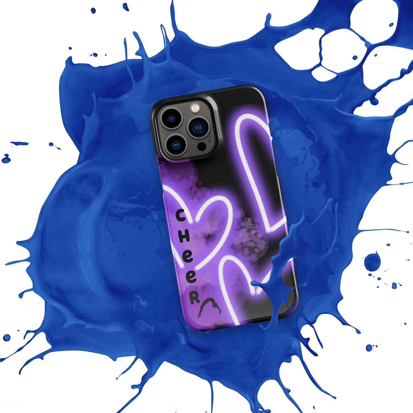 Purple Cheer iPhone® Case