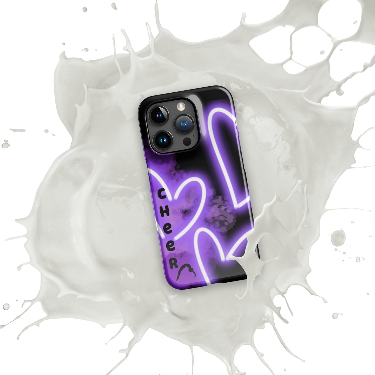 Purple Cheer iPhone® Case