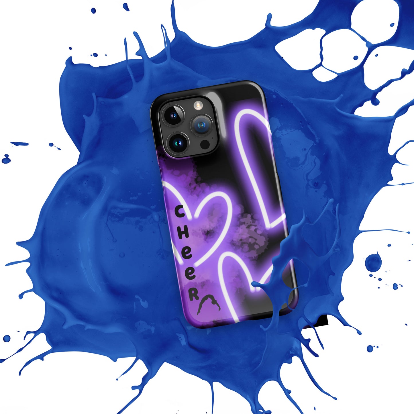 Purple Cheer iPhone® Case