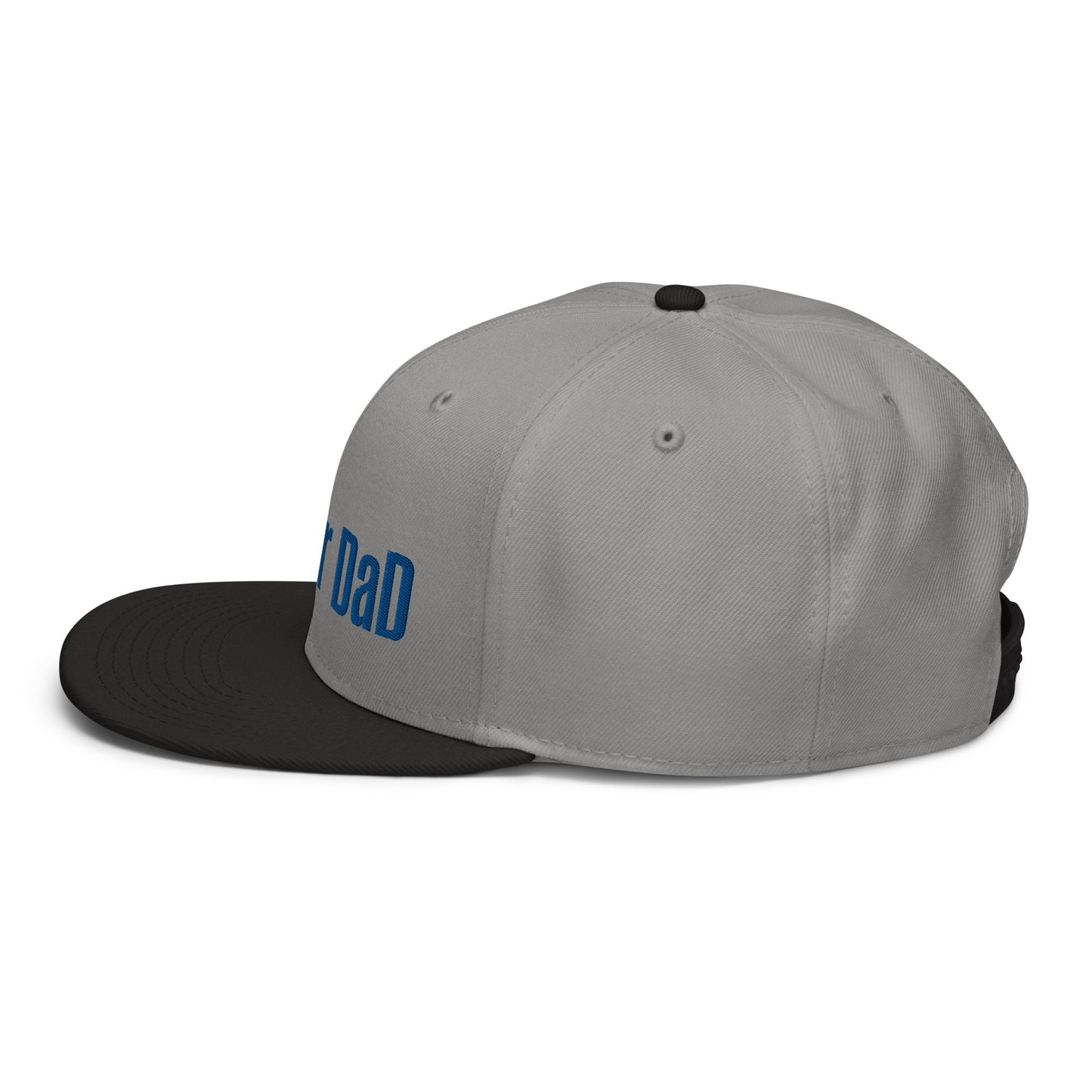 Blue Snapback Cheer Dad Hat