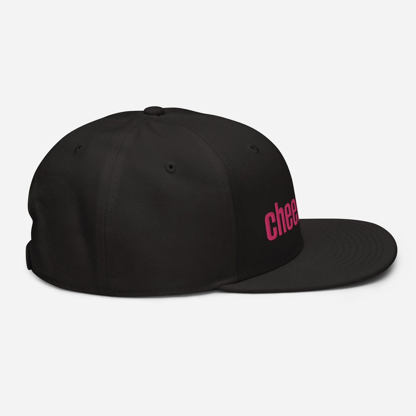 Pink Snapback Cheer Dad Hat