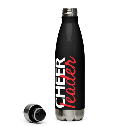 Red Cheer Stainless Steel Water Bottle