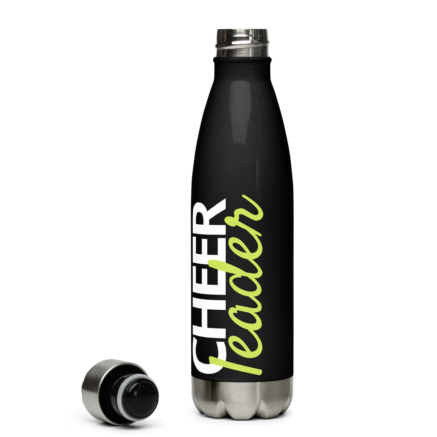 Neon Cheer Stainless Steel Water Bottle