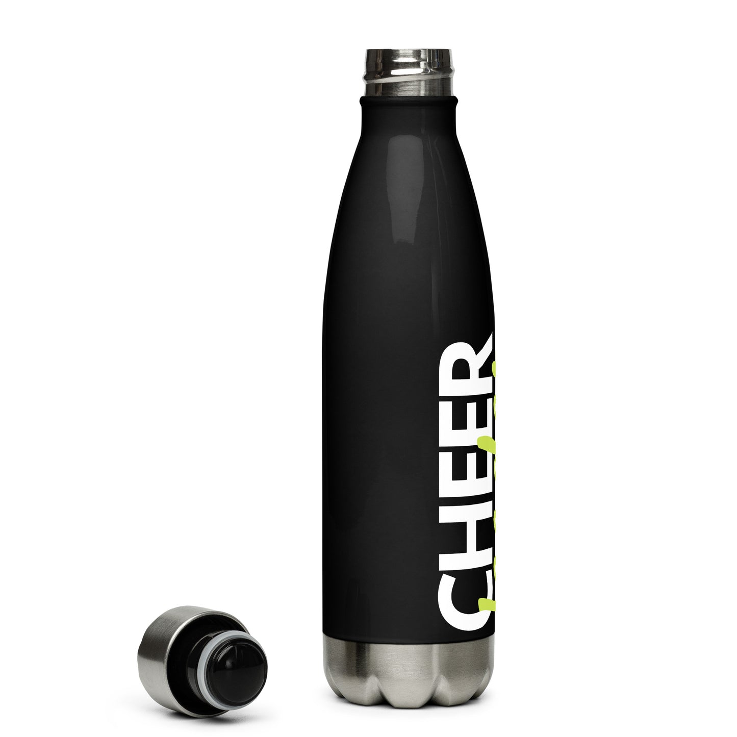 Neon Cheer Stainless Steel Water Bottle