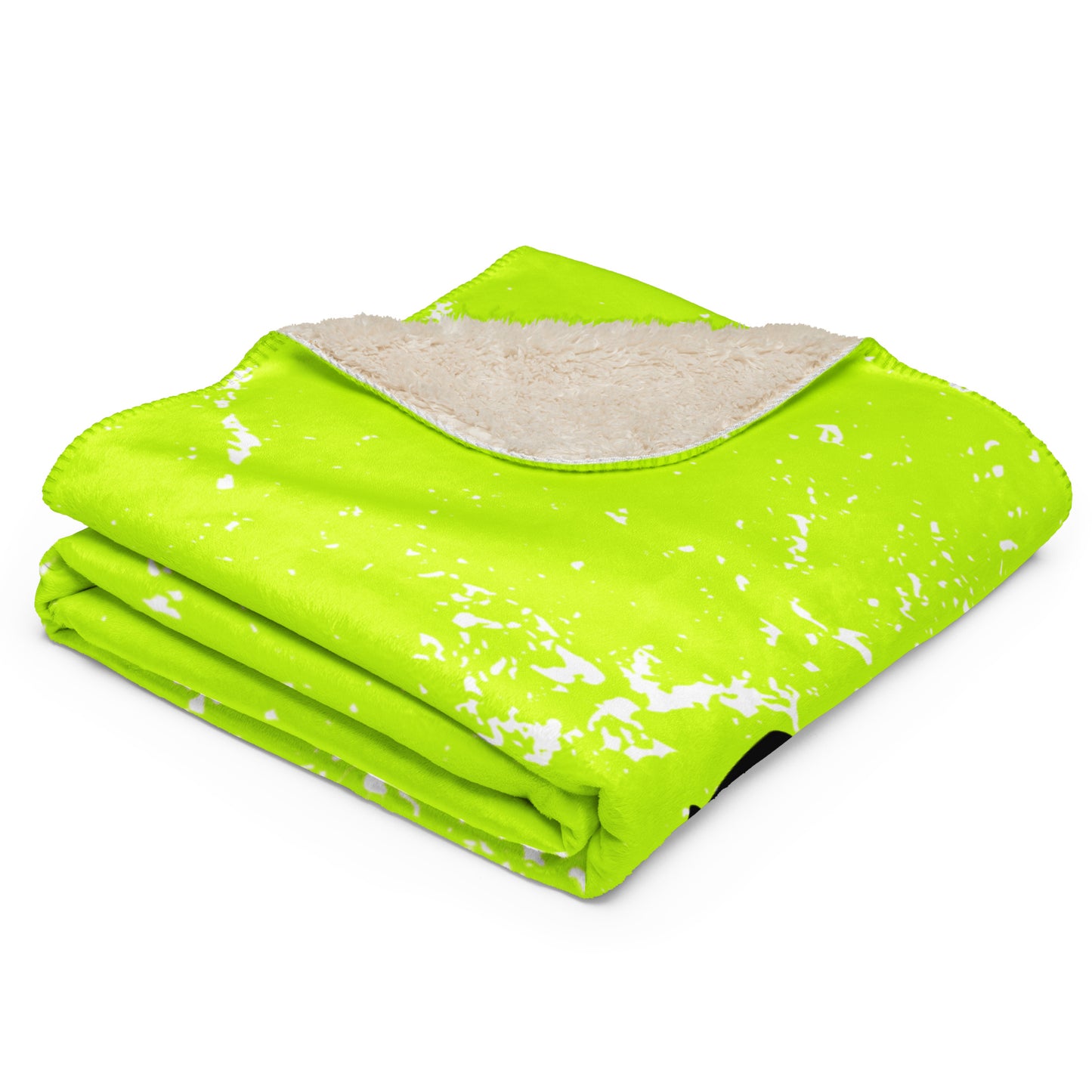 Neon Cheer Sherpa Blanket