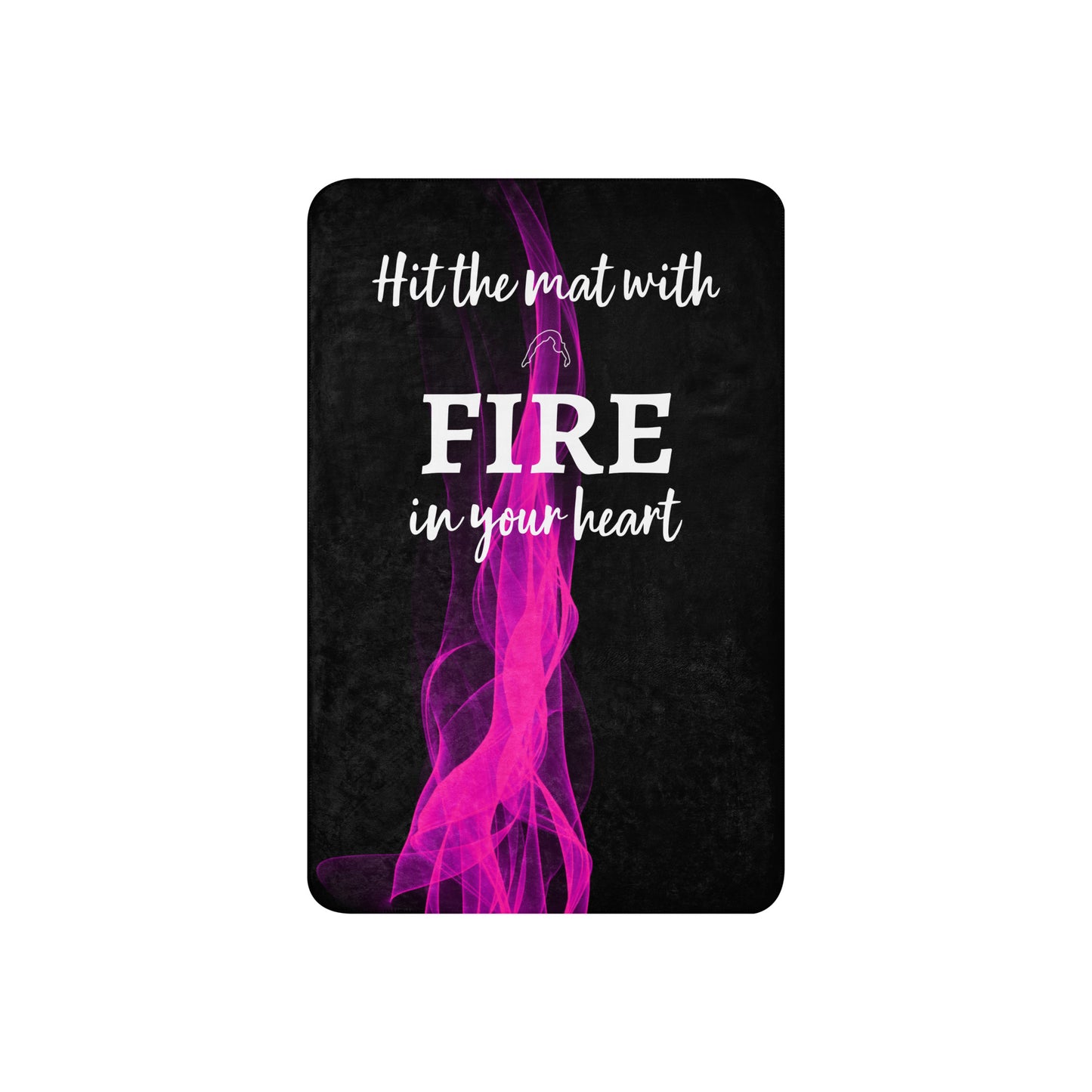 Pink Flame Cheer blanket