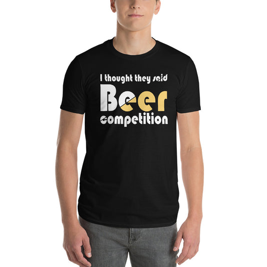 Cheer Dad "Beer Competition" Shirt