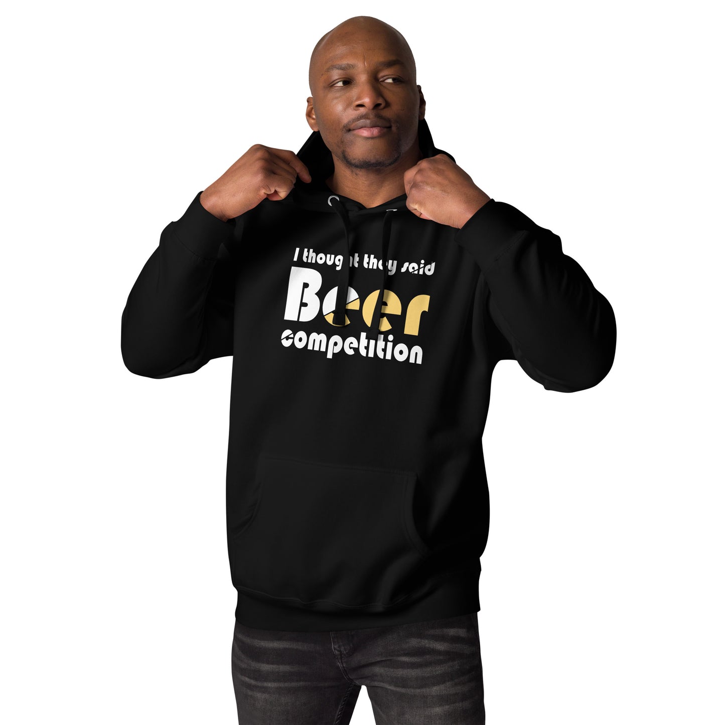 Cheer Dad "Beer Competition" Hoodie