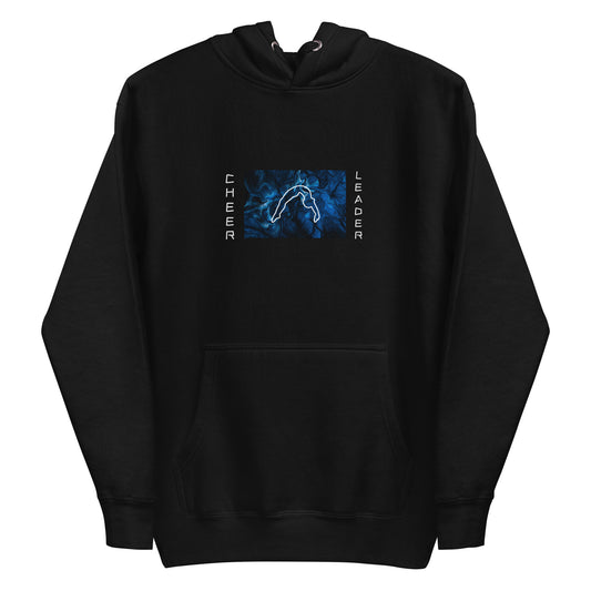 Blue Design Cheerleader Hoodie