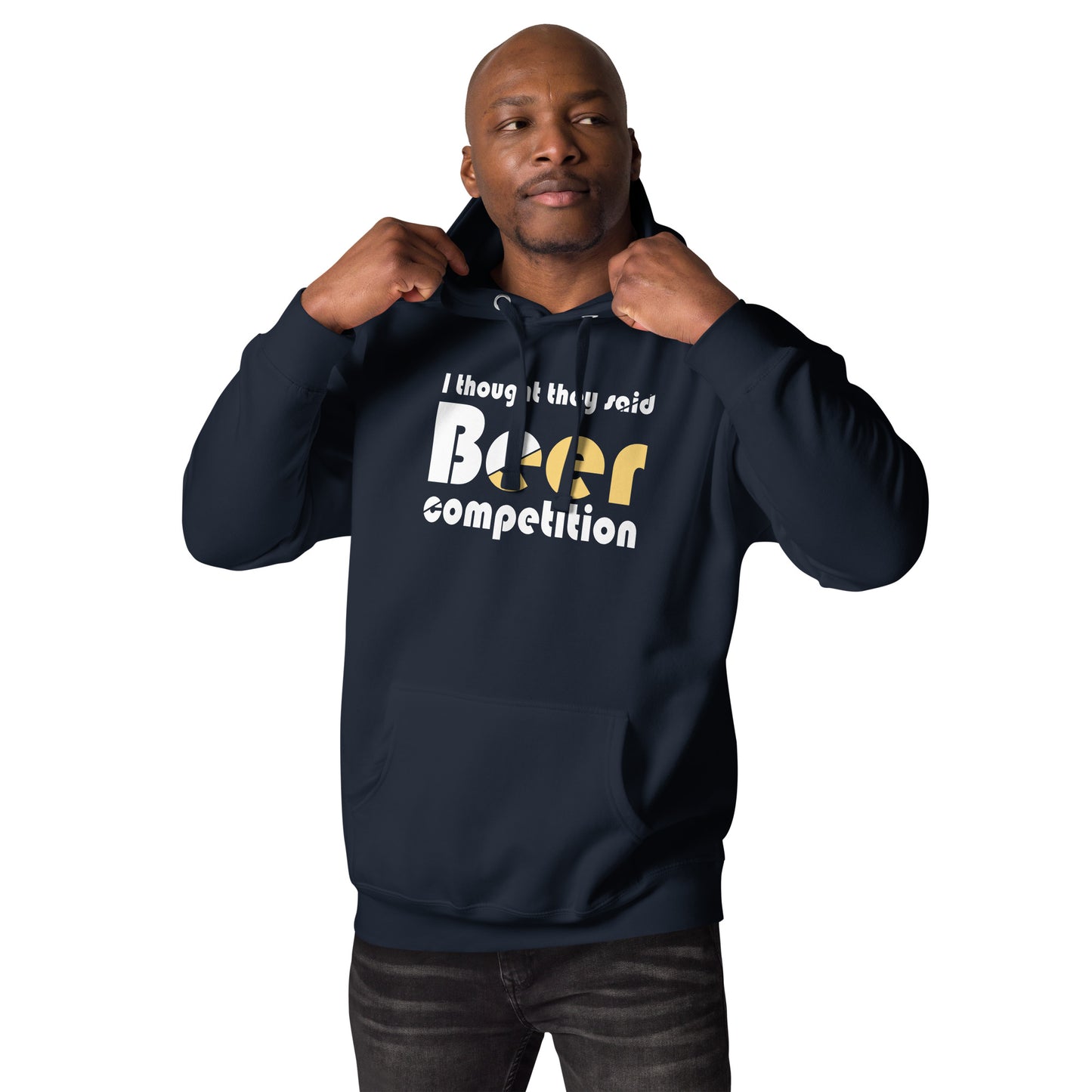 Cheer Dad "Beer Competition" Hoodie