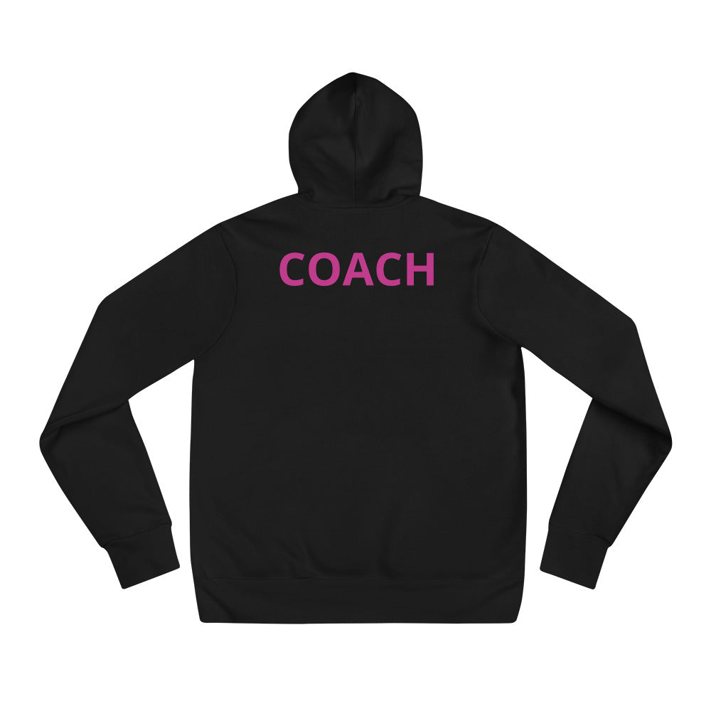 Pink Cheer Coach Hoodie