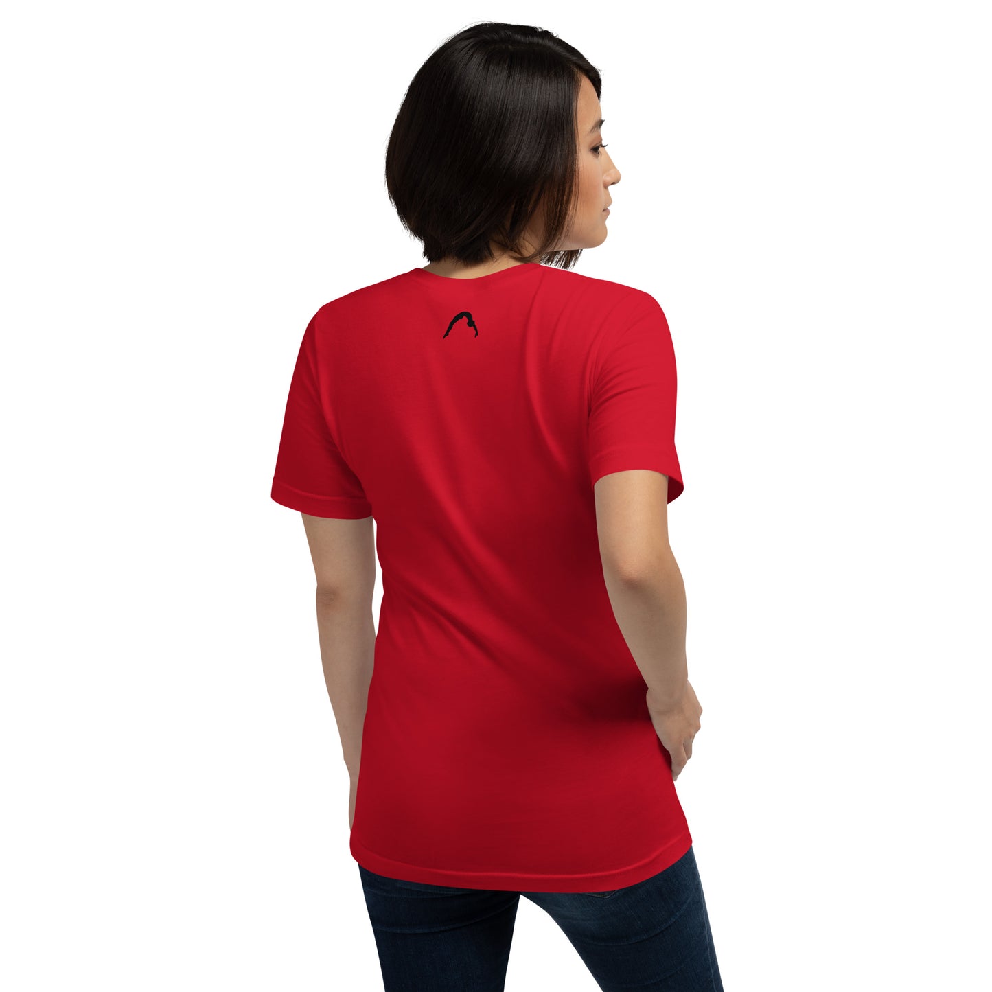 Red Cheer Mom T-shirt