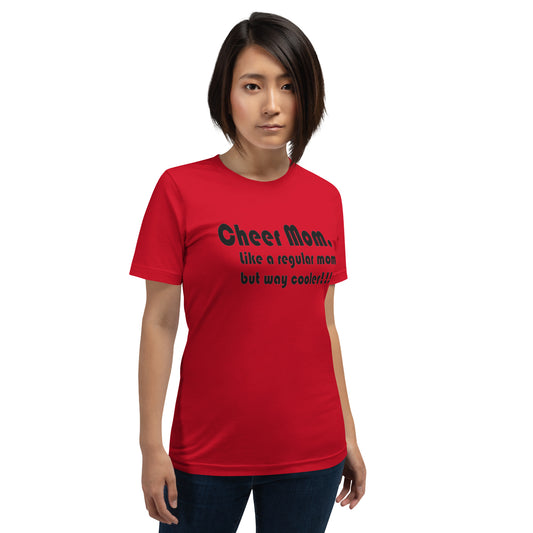 Red Cheer Mom T-shirt