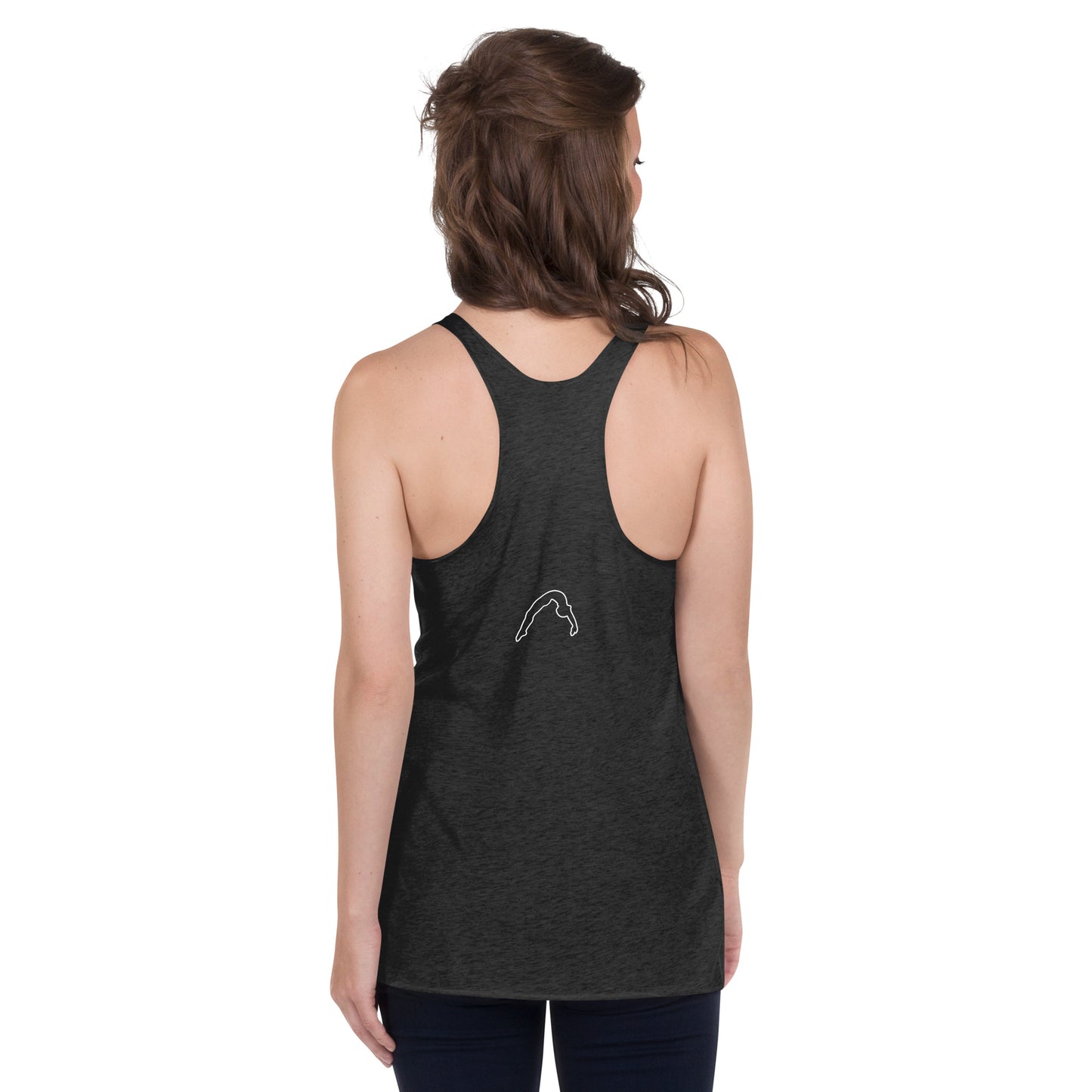 Red Cheer Mom Racerback Tank