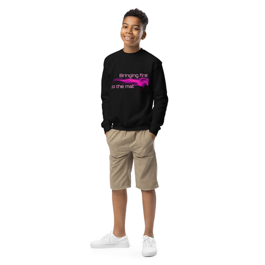 Pink Fire Youth Cheer Sweatshirt