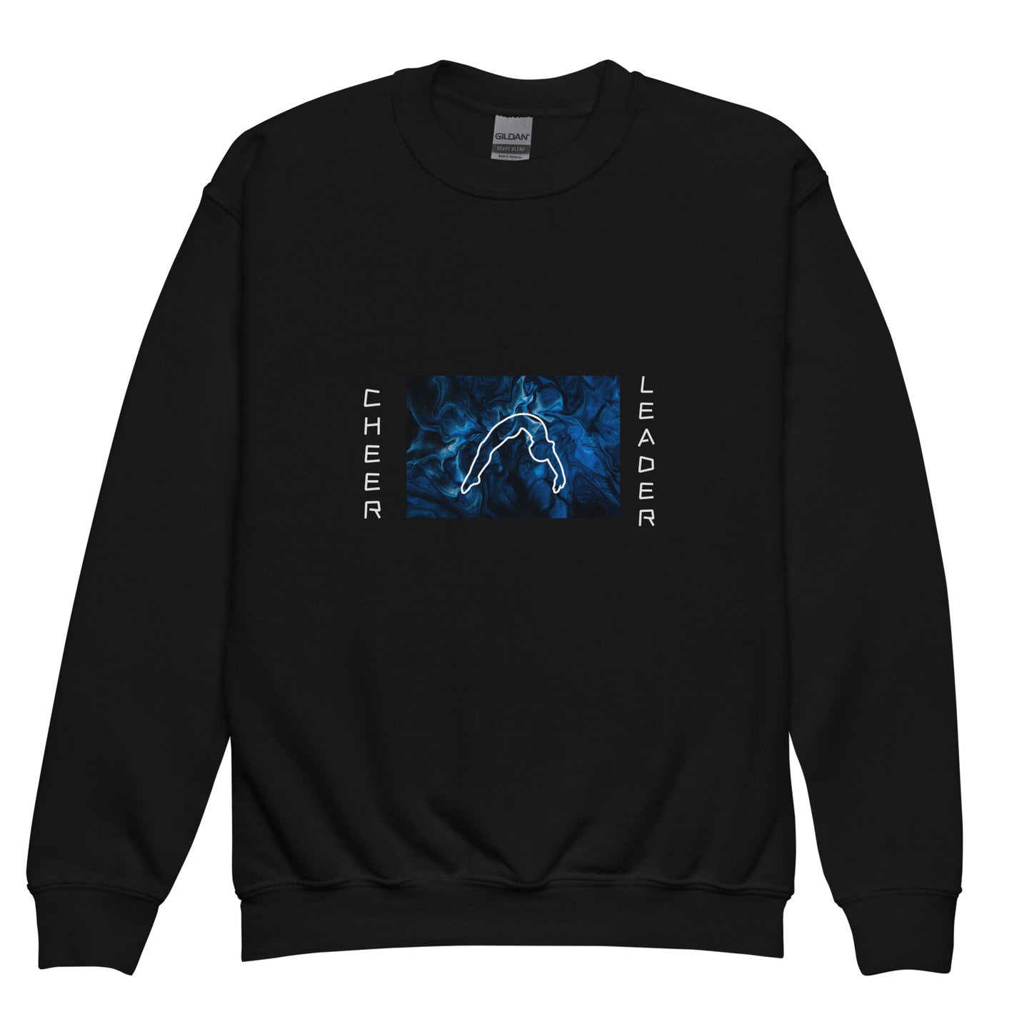 Blue Youth Cheer Sweatshirt